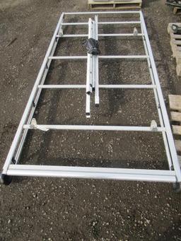 PRIME DESIGN 9' 6'' X 4' 6'' CARGO VAN RACK W/ (4) RAILS & HARDWARE