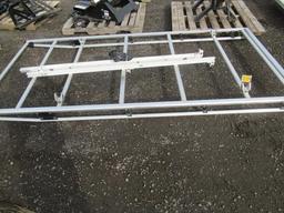 PRIME DESIGN 9' 6'' X 4' 6'' CARGO VAN RACK W/ (4) RAILS & HARDWARE