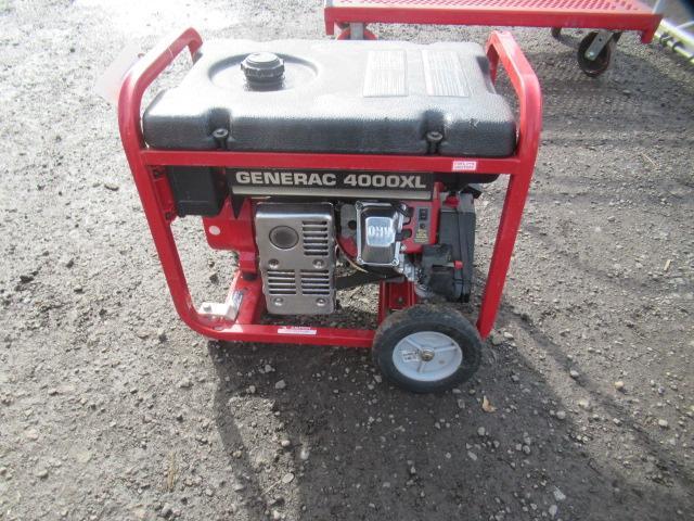 GENERAC 4000XL 09777-1 7.8HP GAS POWERED GENERATOR, 4000W, 120/240V