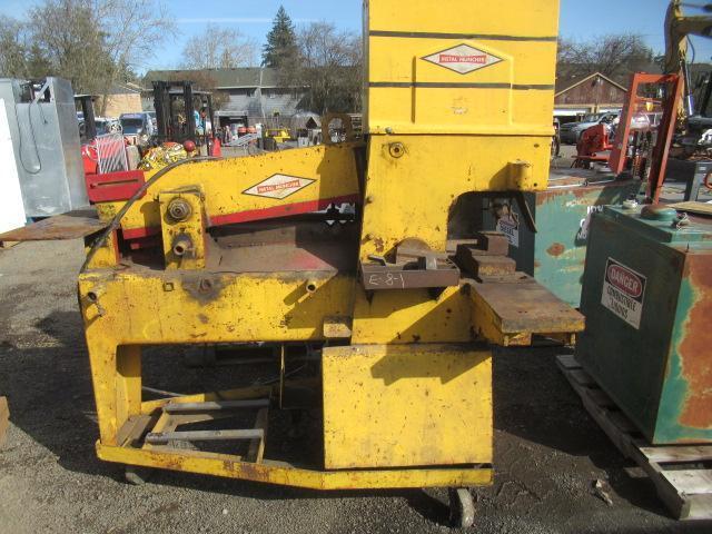 METAL MUNCHER MM61E 49 TON 5-STATION IRONWORKER W/ PUNCHES & DIES, SER#: 2795-9-79