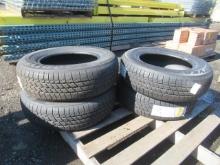 (4) GOODYEAR WRANGLER 215/70R16 TIRES (UNUSED)