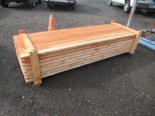 (64) 2 X 4 X 8 CEDAR FENCE RAILS