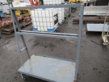 4' X 2' STEEL A FRAME MATERIAL CART