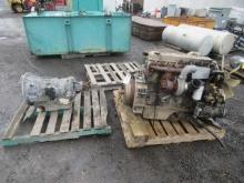 CUMMINS 1SB205 6 CYL TURBO DIESEL ENGINE W/ ALLISON AUTO TRANSMISSION