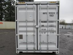 2024 40' HIGH CUBE SHIPPING CONTAINER W (4) SIDE DOORS, SER#: MMPU1016142