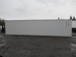 2024 40' HIGH CUBE SHIPPING CONTAINER W (4) SIDE DOORS, SER#: MMPU1016142