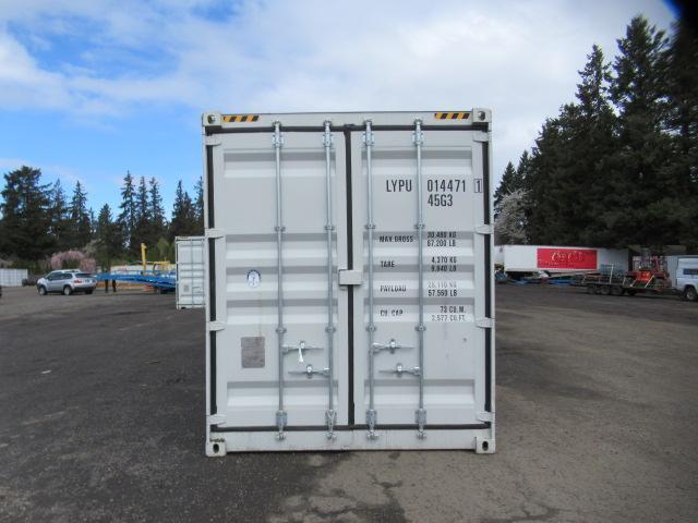 2024 40' HIGH CUBE SHIPPING CONTAINER W/ (2) SIDE DOORS, SER#: LYPU0144711 (UNUSED)