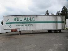 1980 DORSEY 45' TANDEM AXLE DRY VAN TRAILER