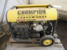 CHAMPION 41311 HEAVY DUTY GAS GENERATOR, 389CC ELECTRIC START GAS MOTOR, 7000 PEAK WATTS/6000