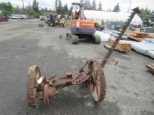 VINTAGE RIDE ON FARM RAKE