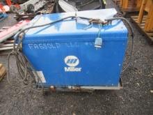 MILLER DELTAWELD 652 CV-DC WELDER W/ LEADS & CART