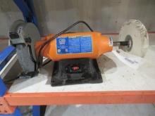 CENTRAL MACHINERY 8'' BENCH GRINDER/BUFFER