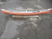 FRONTIERSMAN 18' CANOE W/ OARS