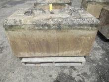 60'' X 30'' X 33'' CONCRETE BARRIER BLOCK