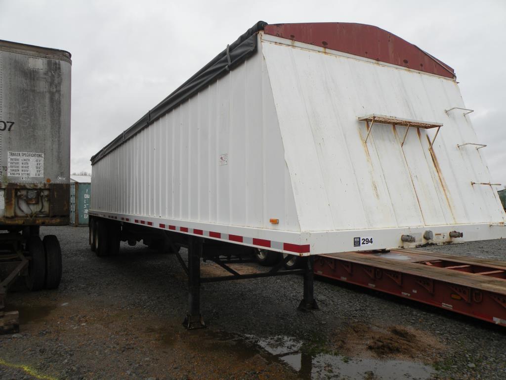 FMT 40' T/A Al. Hopper Bottom Trailer