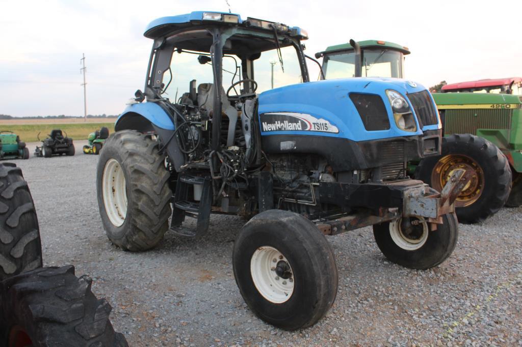 New Holland TS115A Cab Tractor