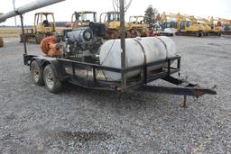 Deutz 6cy Power Unit 8" Relift Pump w/ Trailer