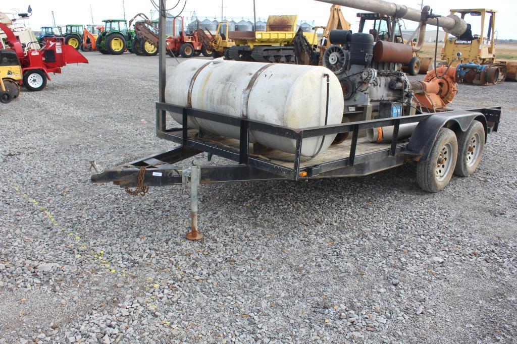 Deutz 6cy Power Unit 8" Relift Pump w/ Trailer