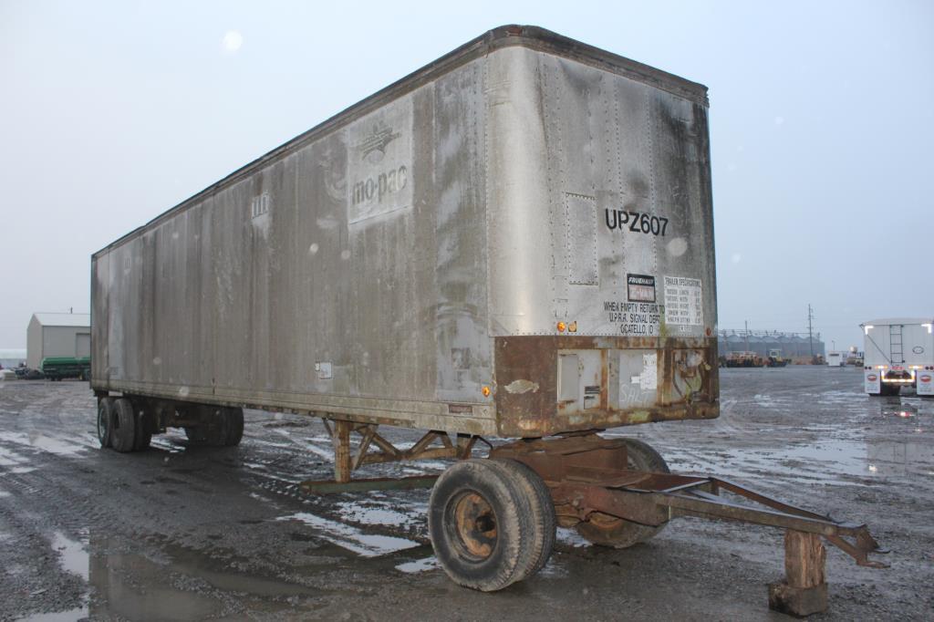 Fruehauf 40' T/A Van Trailer w/ Dolley