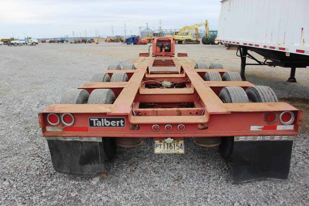 2000 Talbert 50-Ton Tri/A Hydraulic Detach Lowboy
