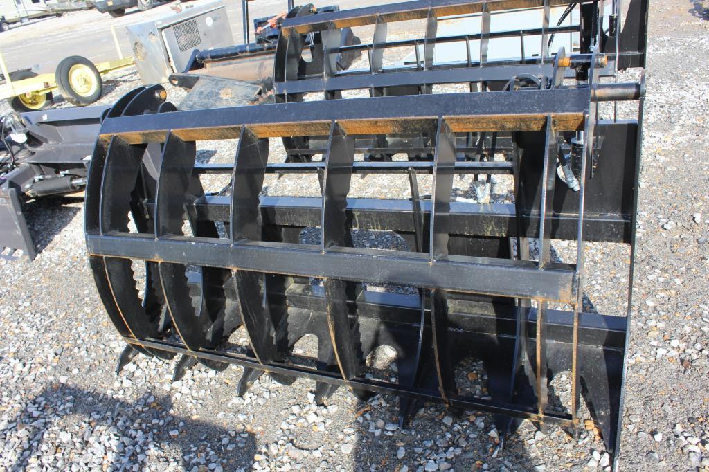 Skid Steer Q/A  74" Brush Grapple