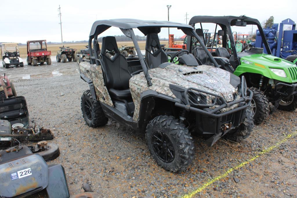 2013 Can Am Commander 1000 4x4 ATV