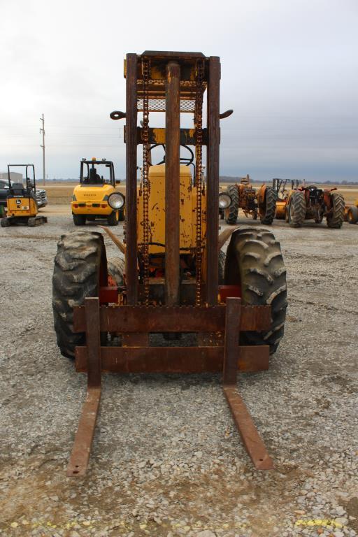 Case 580 All Terrain Forklift