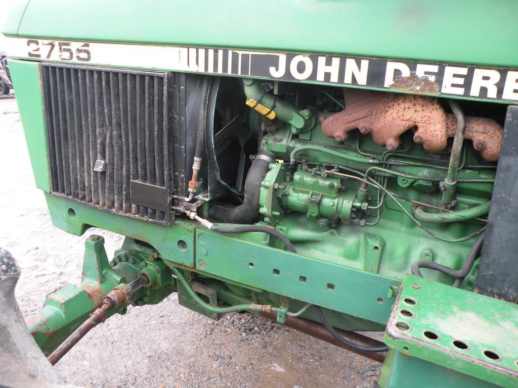 John Deere 2755 Hi-Clearance 4x4 Cab Tractor