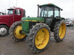 John Deere 2755 Hi-Clearance 4x4 Cab Tractor