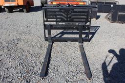 Unused Mid-State 48" Pallet Forks