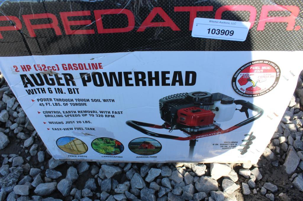 Predator 2hp Gas Auger Powerhead