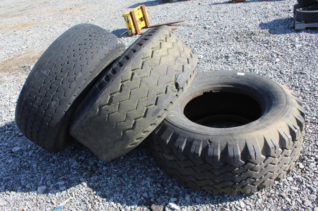 Lot Of (3) 18-22.5 Ag Tires