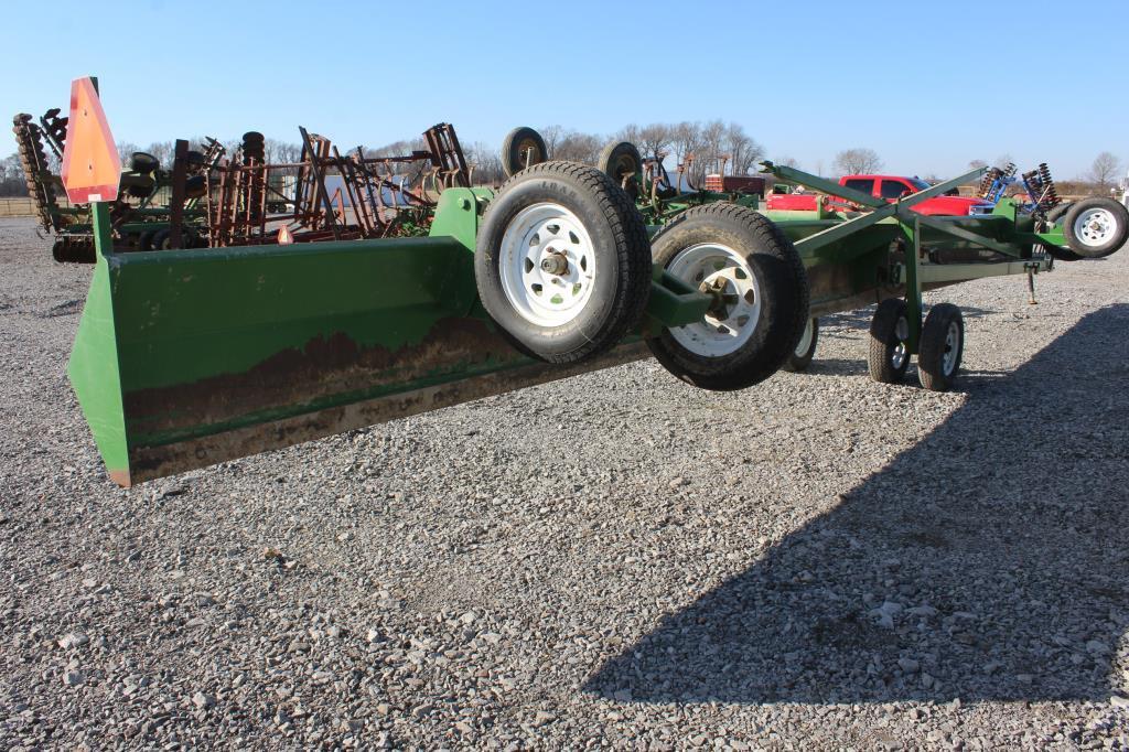 Hicks 40' Pull Type Land Grader