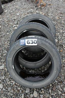 Lot of (4) P225/50R17 Tires