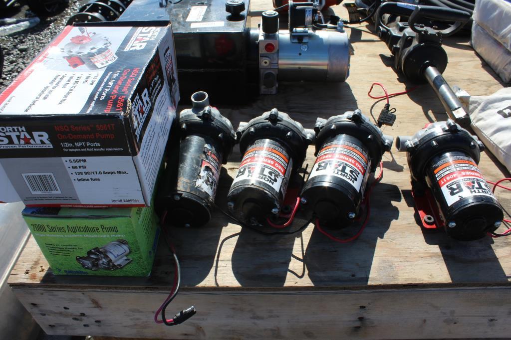 Lot of (6) Water Pumps