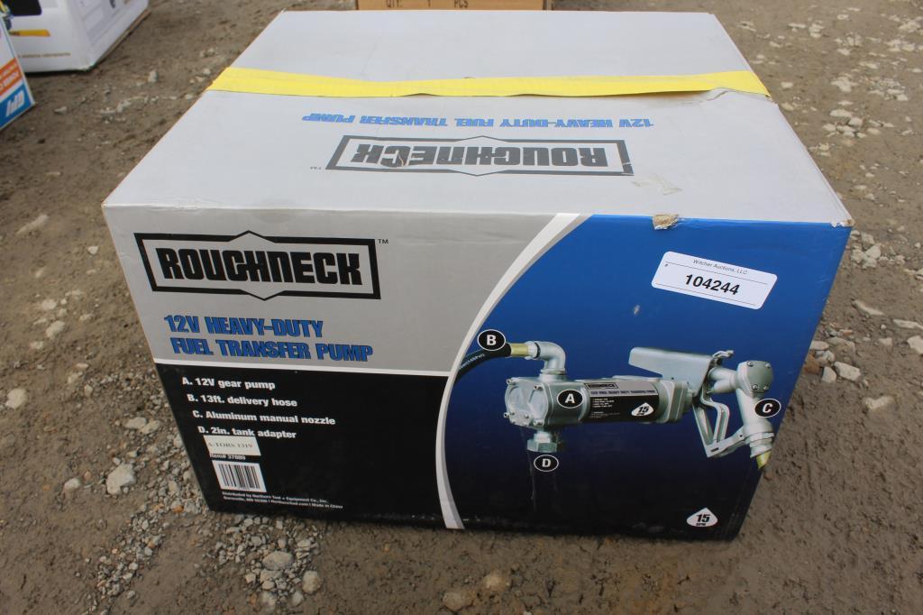 Roughneck 12V Fuel Transfer Pump