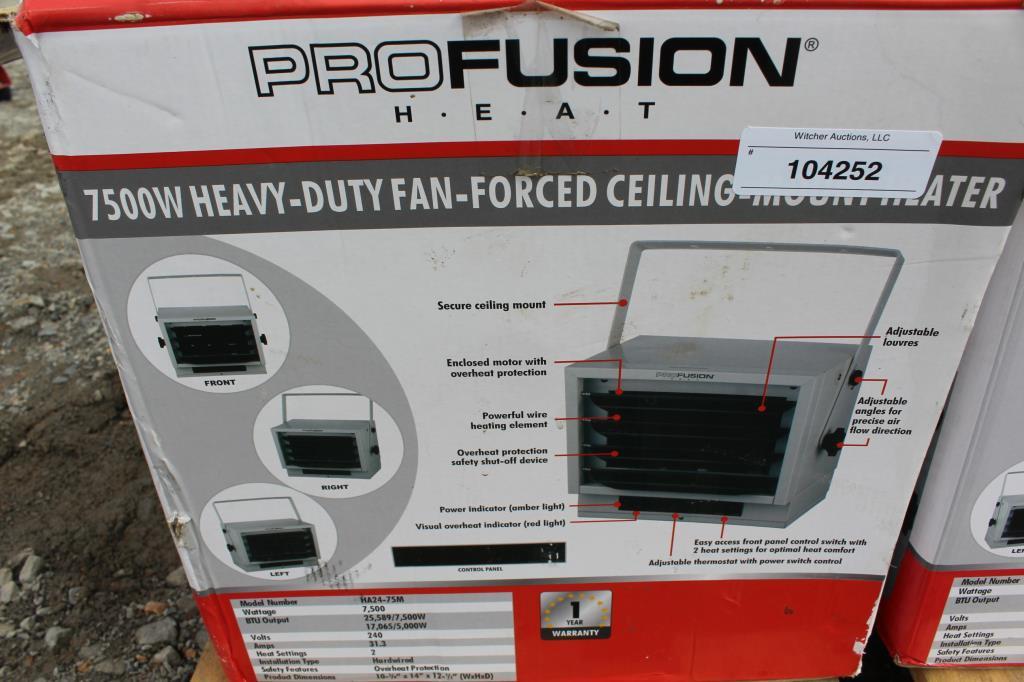 Profusion 7500W Ceiling Mount Heater