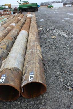 16" x ~40' Steel Pipe