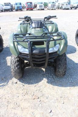 2013 Honda 420 Rancher 4x4 ATV