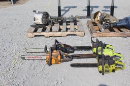 Lot of (5) Chain Saws