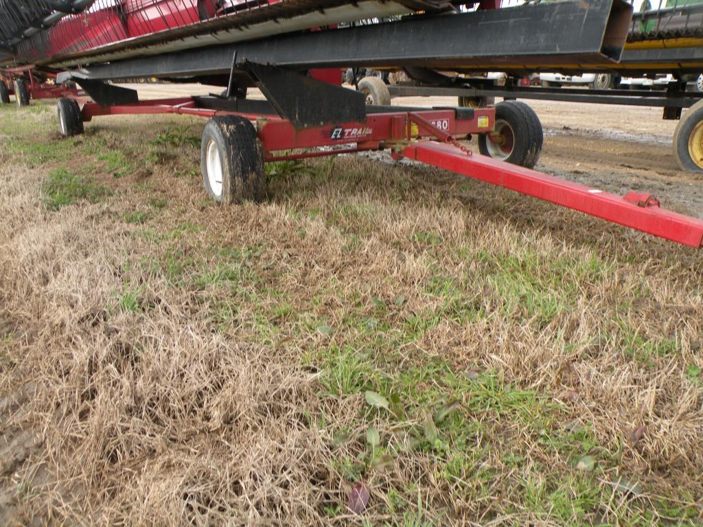 EZ Trail 25' Pull Type Header Wagon