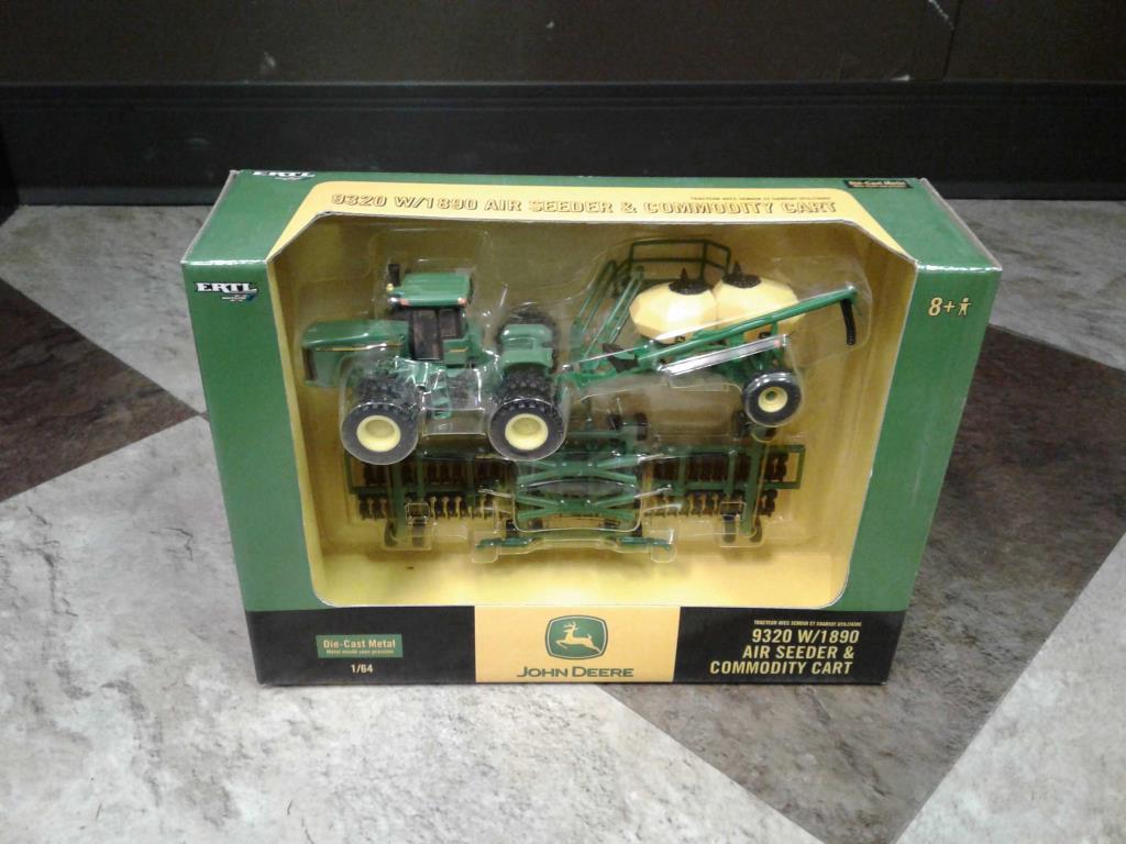 Unused John Deere 9320 w/ 1890 Air Seeder & Cart