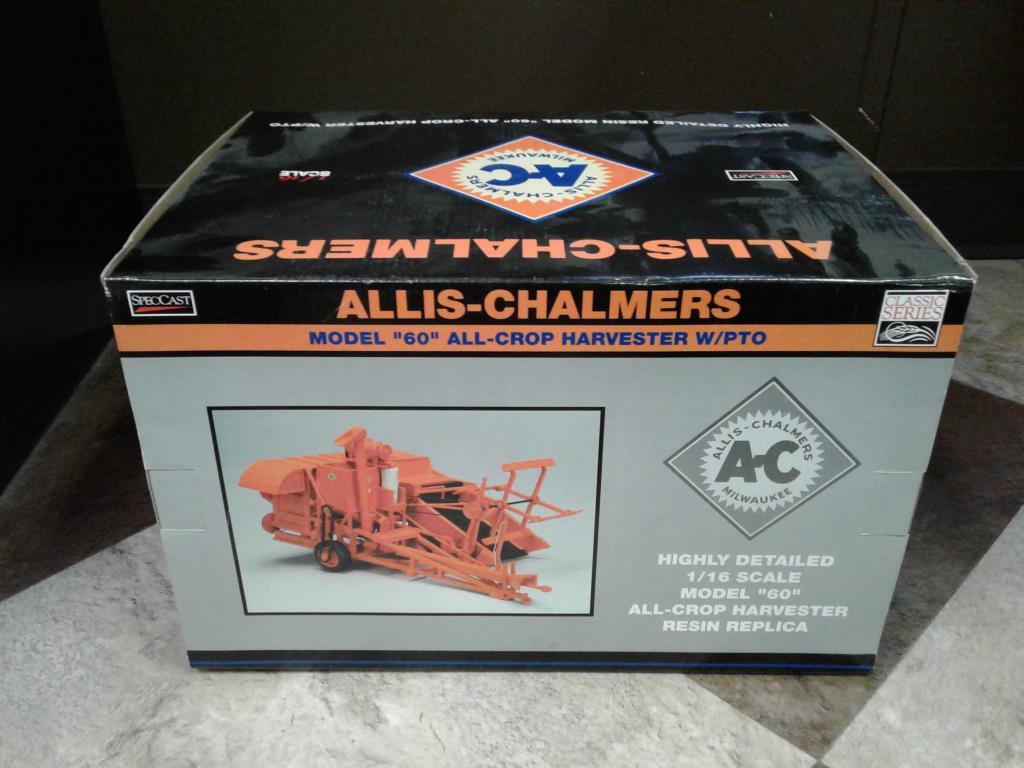 Unused Allis Chambers Model 60 Toy Harvestor