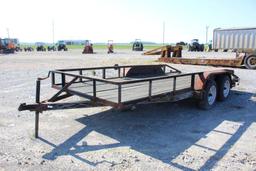 Custom Built 16' T/A Utility Trailer