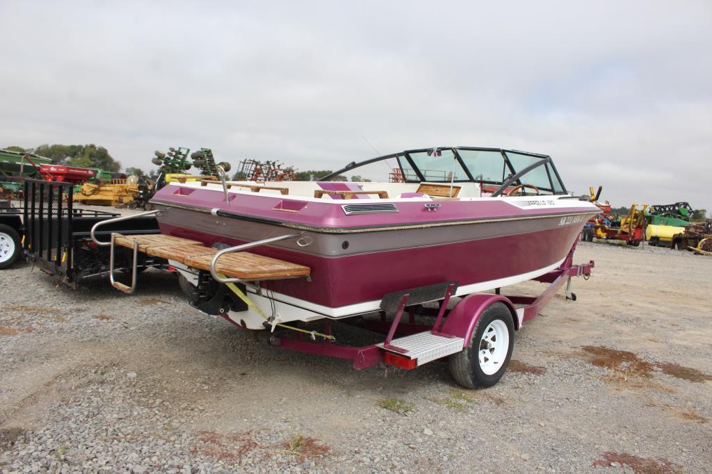 1988 Apollo 190 Boat w/ Trailer