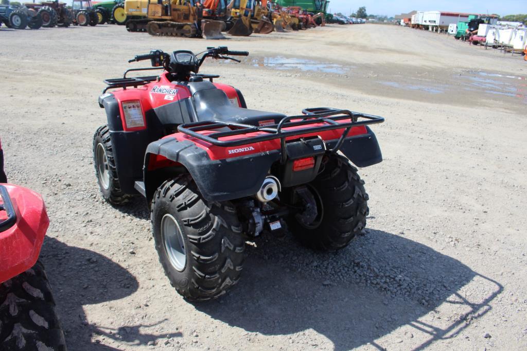 2002 Honda 350 Rancher ATV