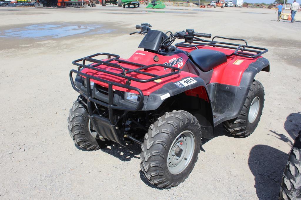 2002 Honda 350 Rancher ATV