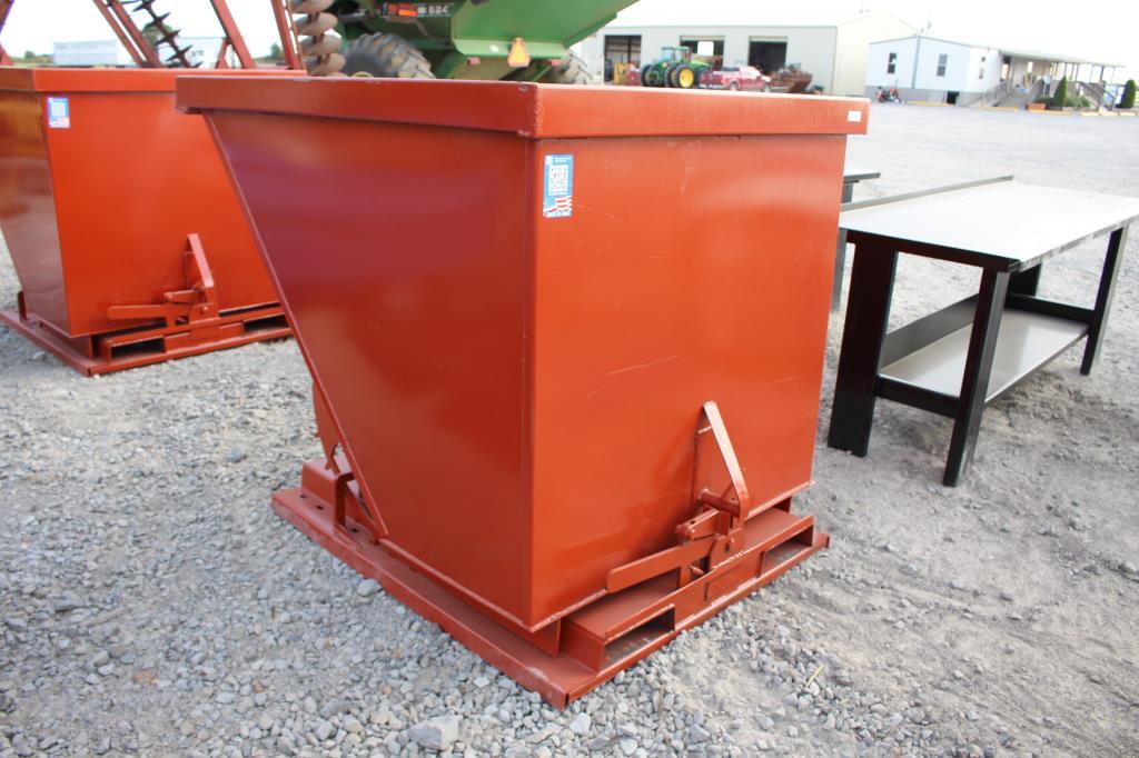 1.75 Cubic Yard Self Dumping Hopper