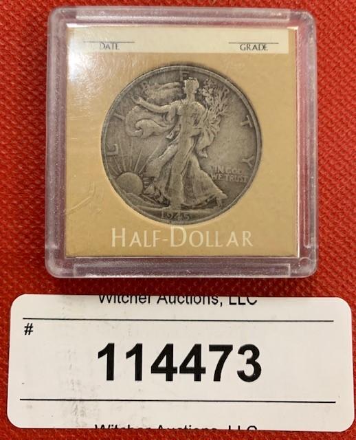 1945 Walking Liberty Half Dollar