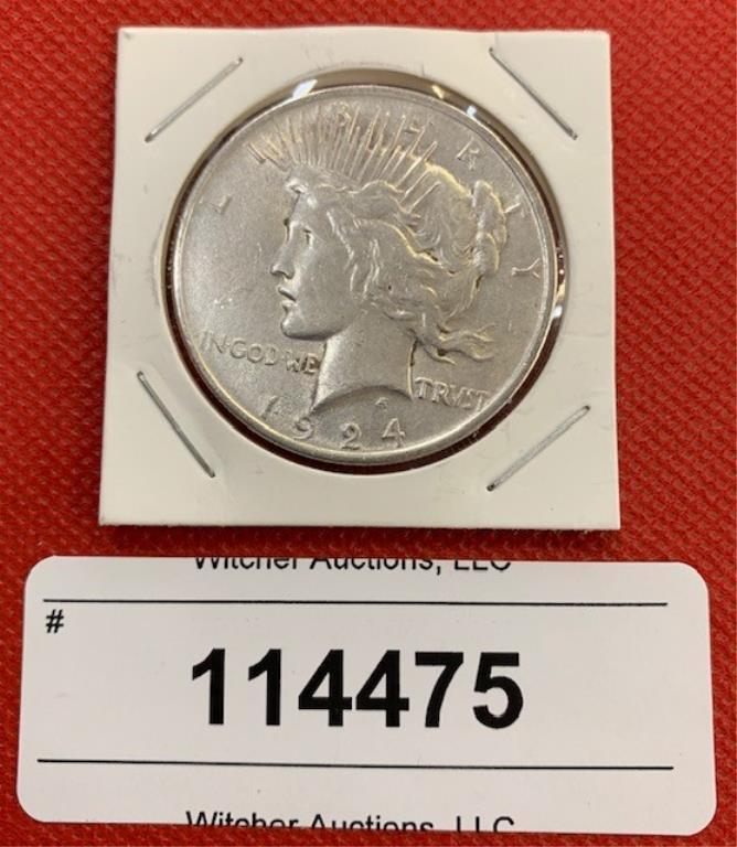 1924 Peace Dollar